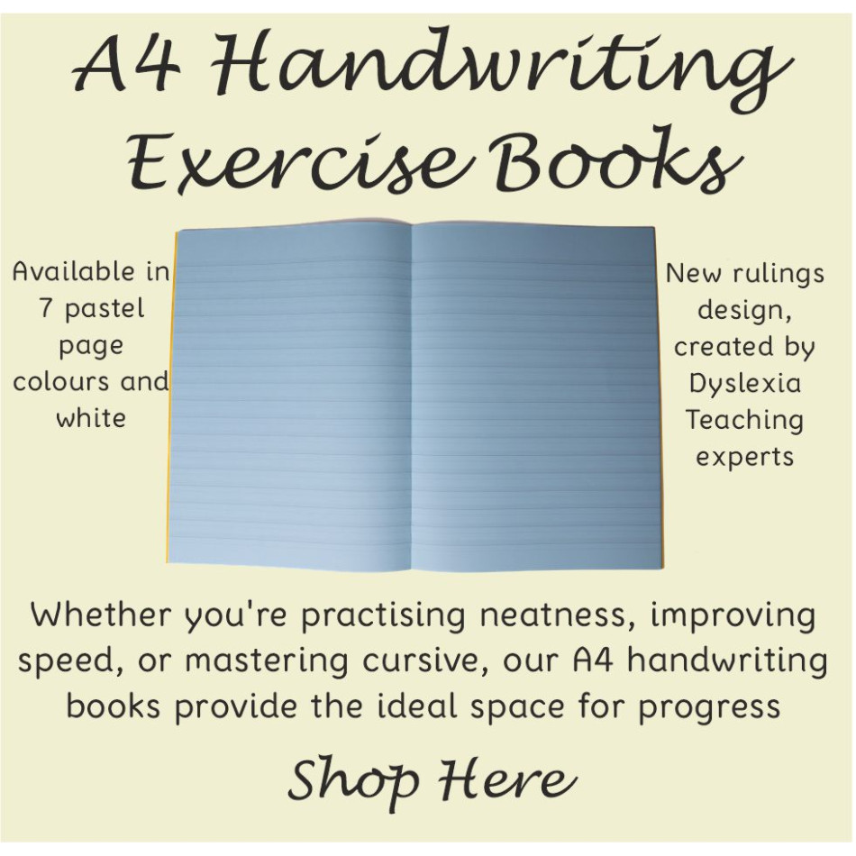 A4 Handwriting Books