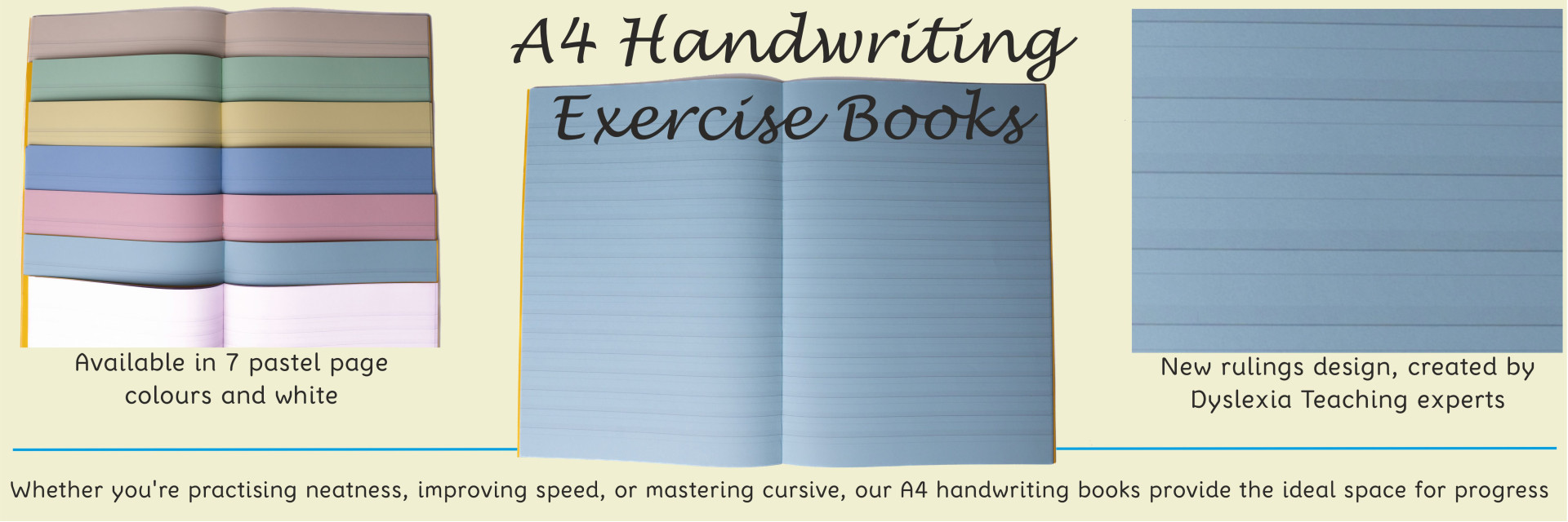 A4 Handwriting Books