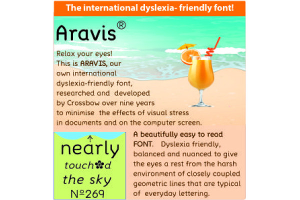 Aravis Dyslexia Friendly Font