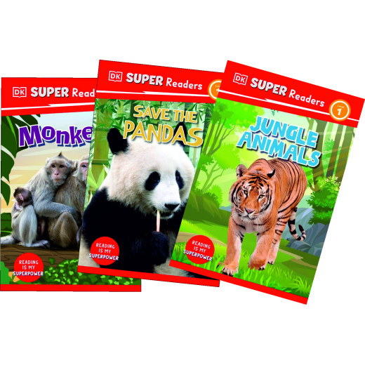 Forest and Jungle Animals: KS 1-2 non fiction reader set