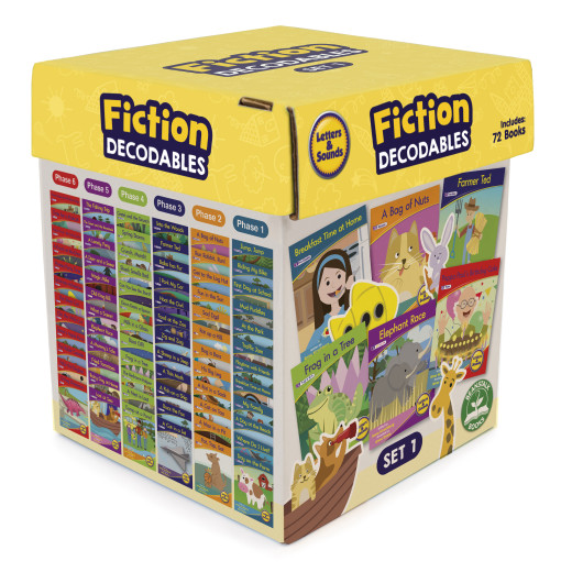 Decodable readers boxed set