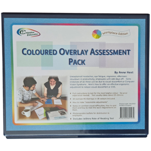 Coloured Overlay Assessment Pack - Work Place Edition